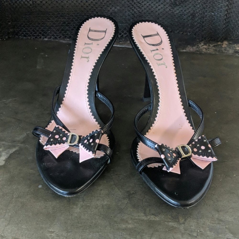 Vintage Dior City Slides